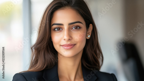 young indian female airline pilot