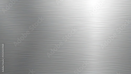 fShiny Brushed Silver Metal Surface Texture, Reflective and Abstract for Modern Design Applications.