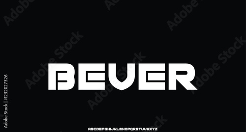 Sports minimal tech font letter set. Luxury vector typeface for company. Modern gaming fonts logo design 
