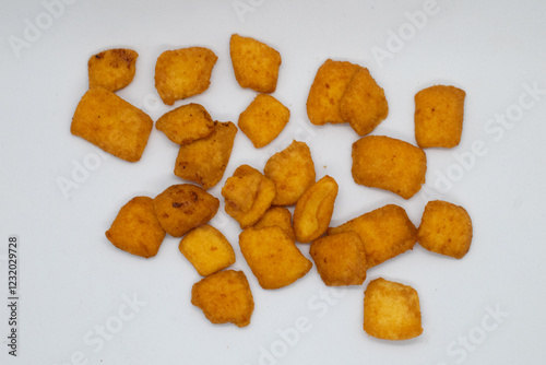 Muruku snack, a spicy fish flavored savory snack