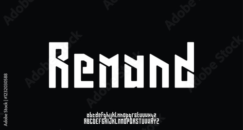 Sports minimal tech font letter set. Luxury vector typeface for company. Modern gaming fonts logo design 
