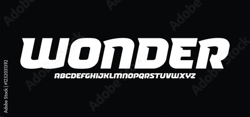 Sports minimal tech font letter set. Luxury vector typeface for company. Modern gaming fonts logo design 
