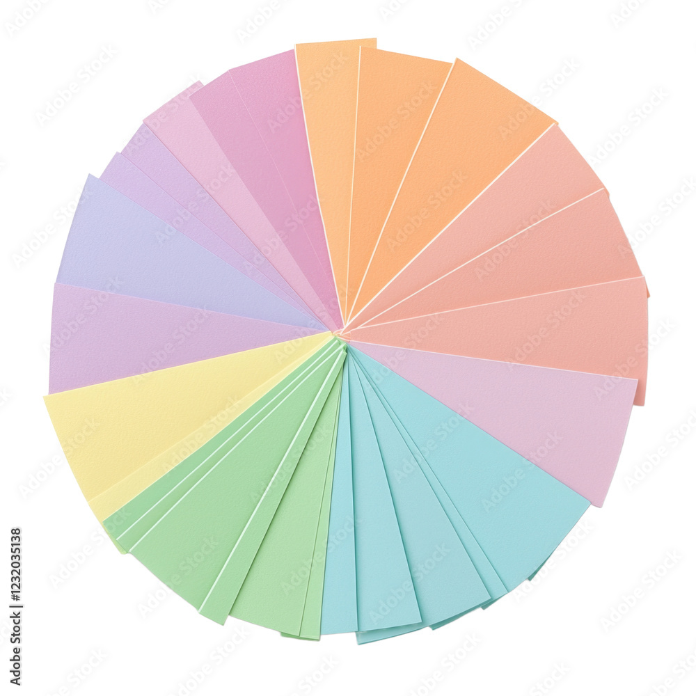 Obraz premium colorful block paper 