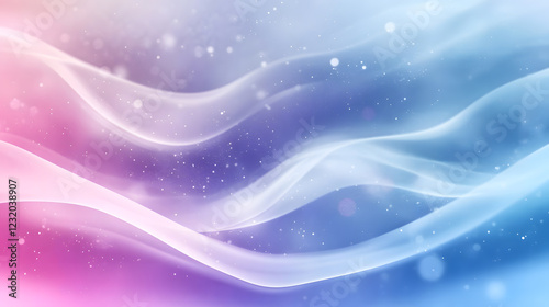 A gentle flow of pink and white tones, with a smooth and tranquil visual effect.