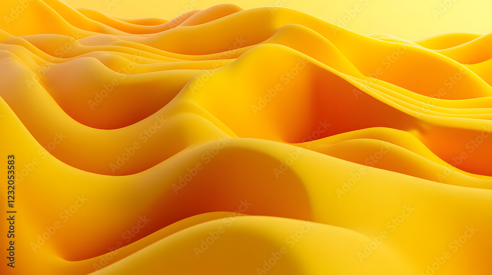 Soft golden waves flowing gently, creating a rich and warm visual effect. Soft golden waves flowing gently, creating a rich and warm visual effect.
