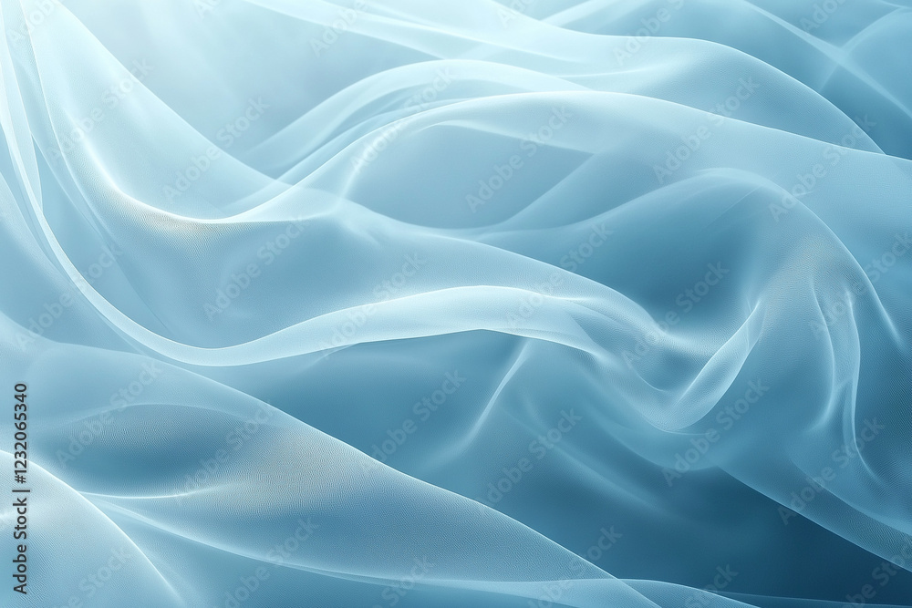 Obraz premium blue satin background