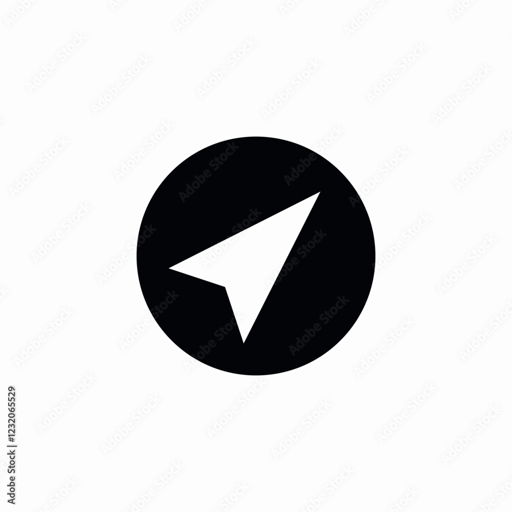 navigation location point icon sign vector navigation location point icon sign vector