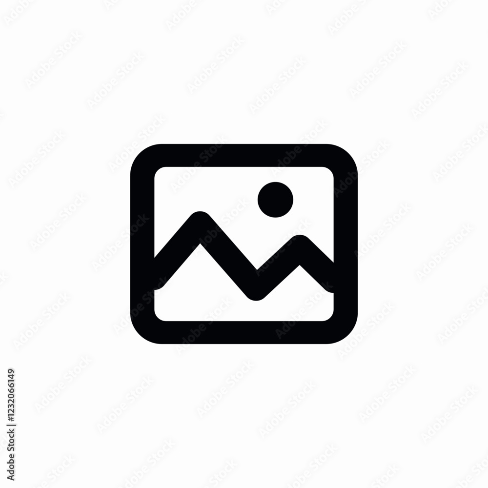 photo paper icon sign vector photo paper icon sign vector