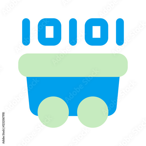 data mining duo tone icon