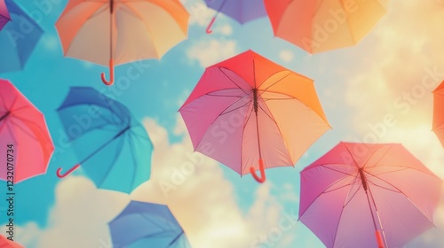 Flying Umbrellas