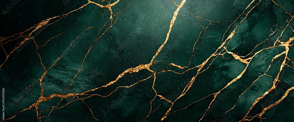 Dark green marble texture with gold veins. (3) Dark green marble texture with gold veins. (3)