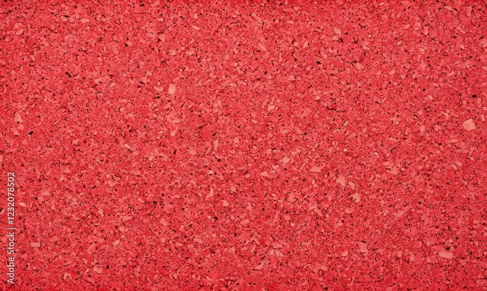 Fototapeta premium Cork board. Red cork texture. Rectangular red cork textured notice board. Cork board, red textured blank board for school or office announcements. Wooden textured cork board with copy space. 