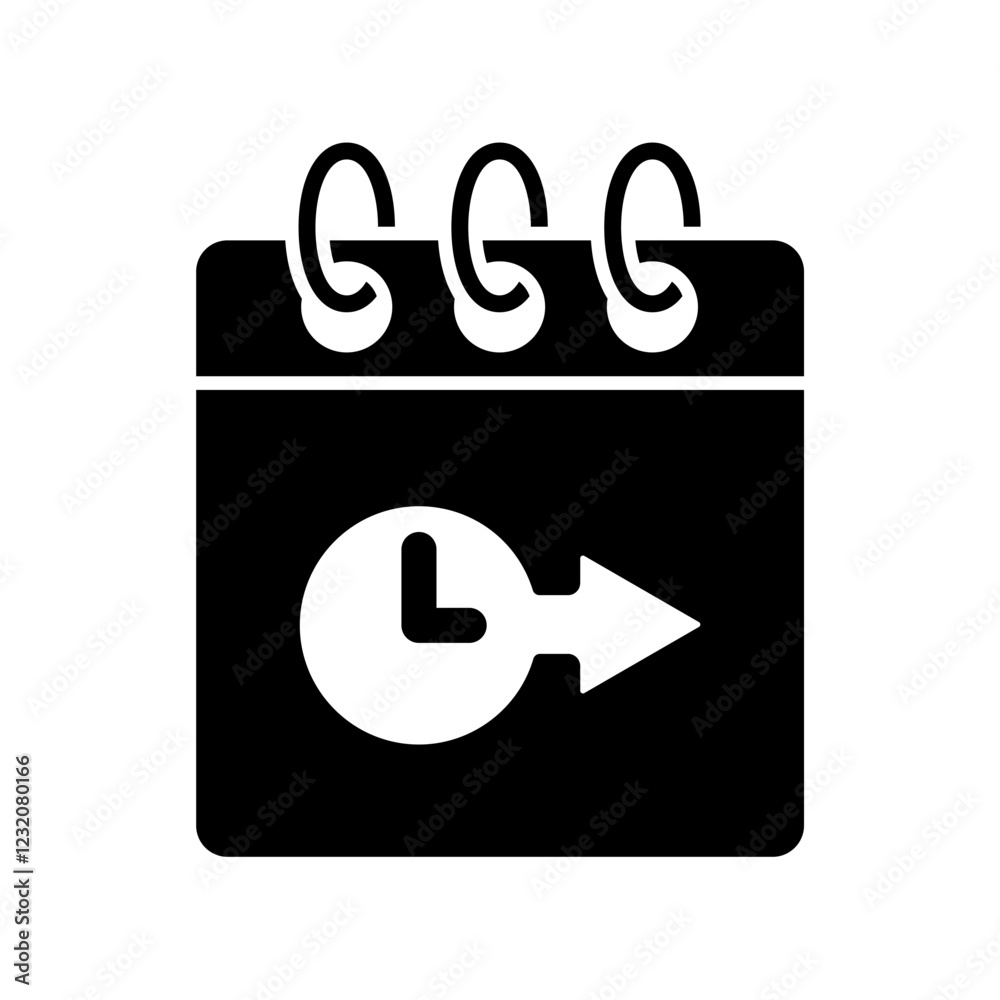 Icon a tomorrow, isolated against a clean background. Icon a tomorrow, isolated against a clean background.