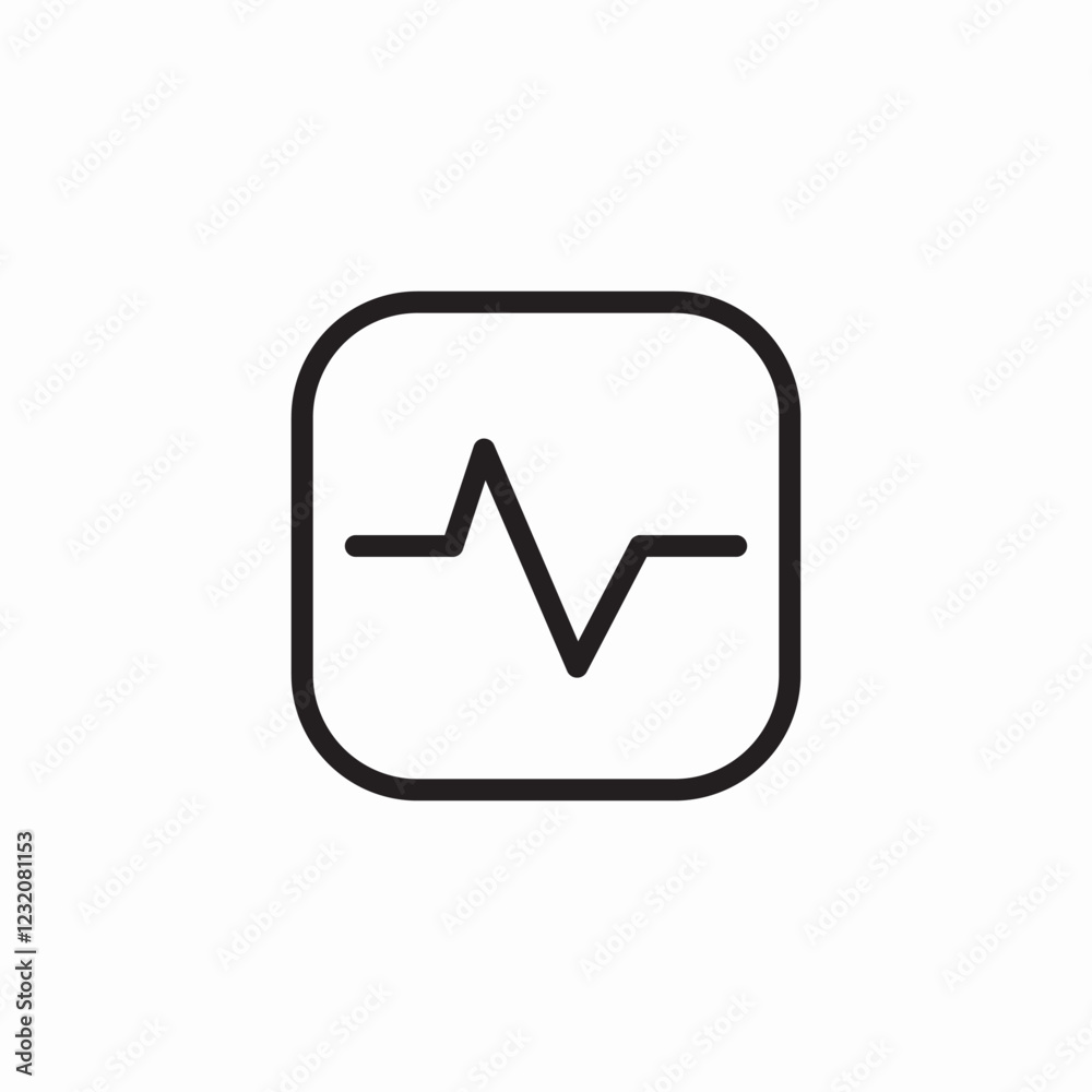 health application icon sign vector health application icon sign vector