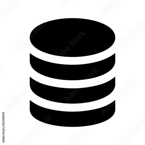 database glyph icon