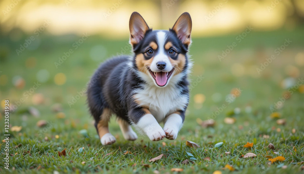 border collie puppy, Playful Puppy in the Park border collie puppy, Playful Puppy in the Park