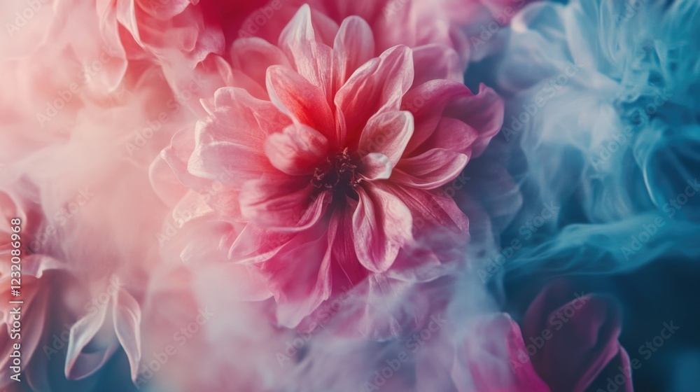 Fototapeta premium Pink flower cluster