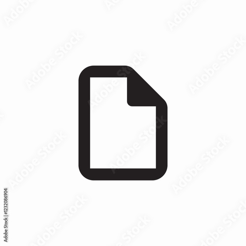 tech file icon sign vector