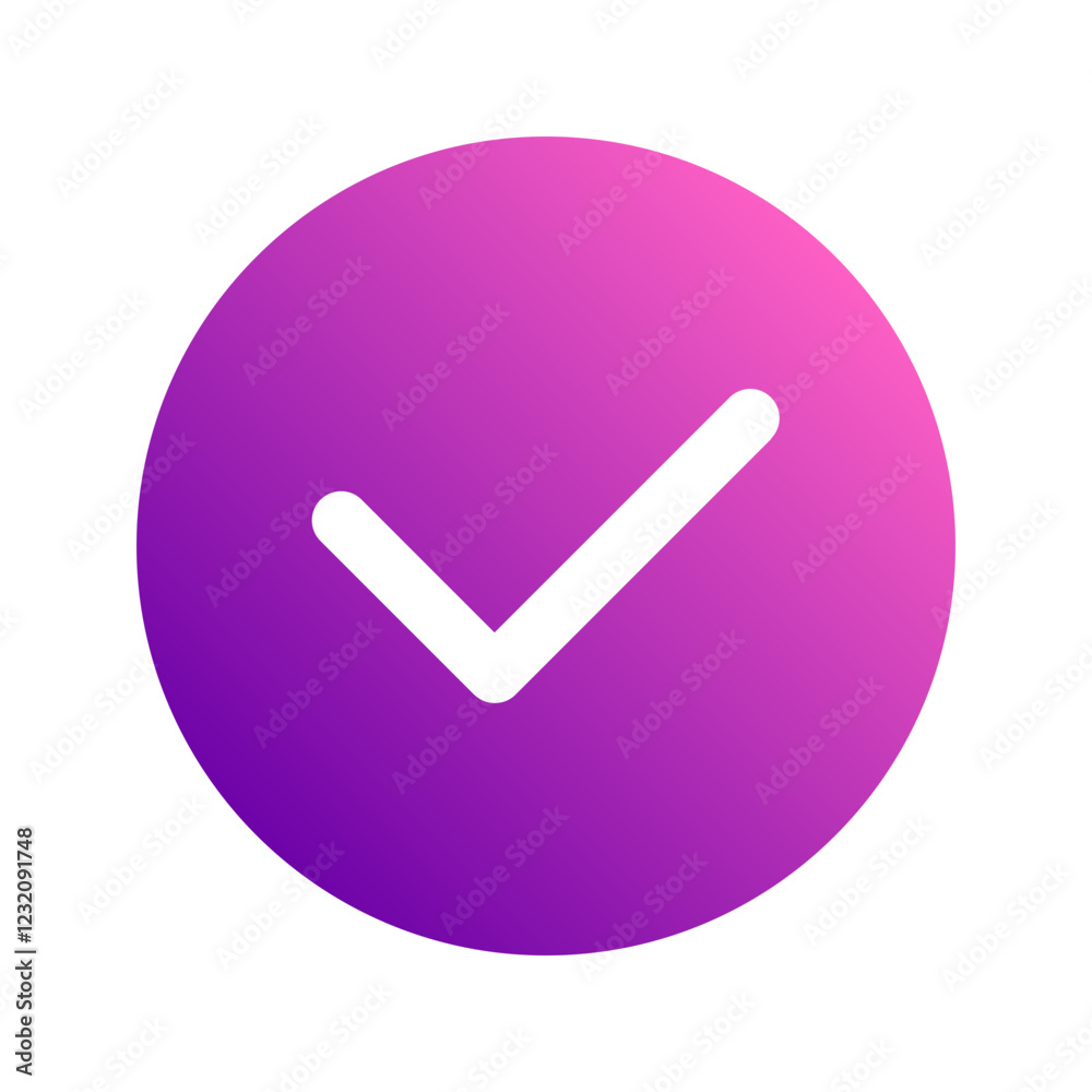 succes gradient icon