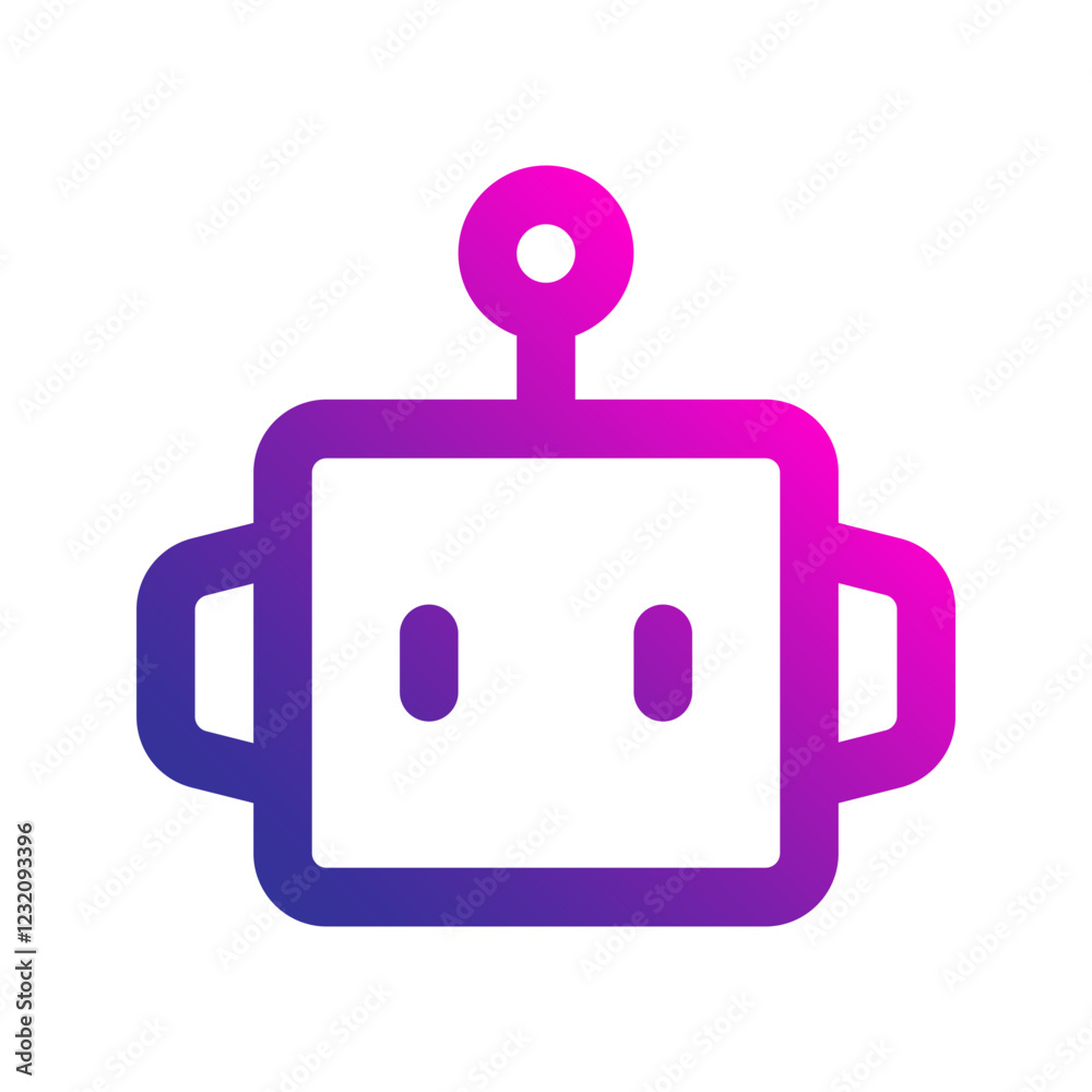 bot gradient icon bot gradient icon