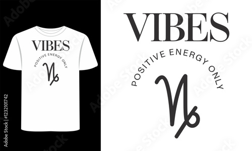 Zodiac Art & Celestial T-shirt Prints vector clipart graphic sign
