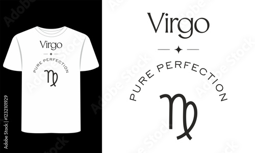 Zodiac Art & Celestial T-shirt Prints vector clipart graphic sign