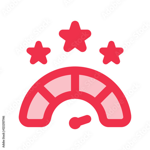 performance outline fill icon