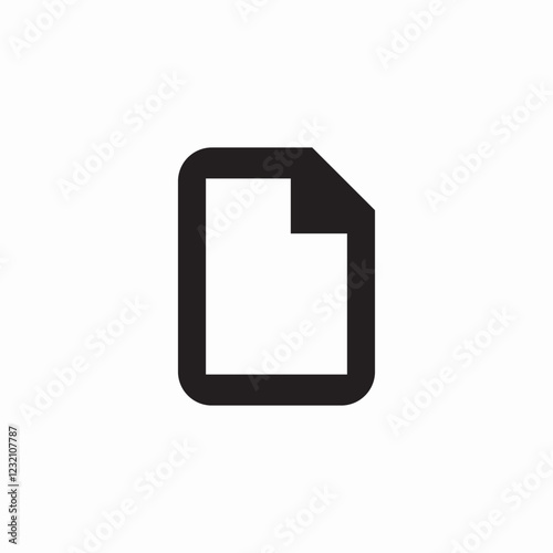 computer file icon sign vector