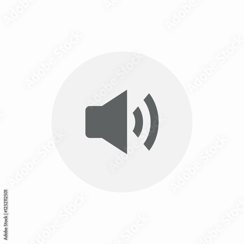 high voice settings icon sign vector