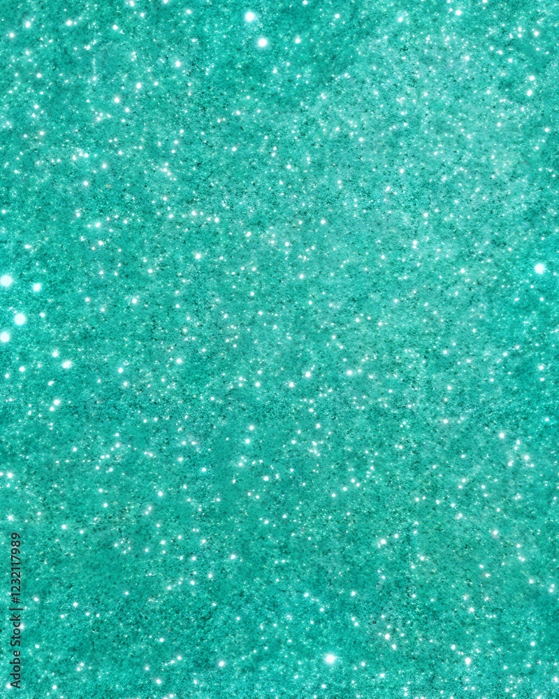 Fototapeta premium sea green glitter texture background 