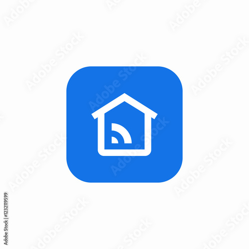 home smart devices icon sign vector