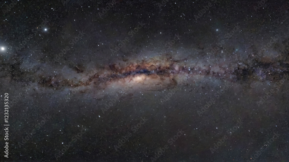 Fototapeta premium Milky Way Space Background