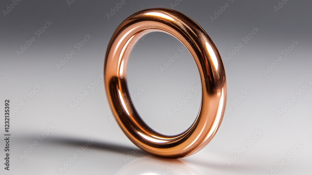 Copper Ring: A Study in Form and Reflection Copper Ring: A Study in Form and Reflection