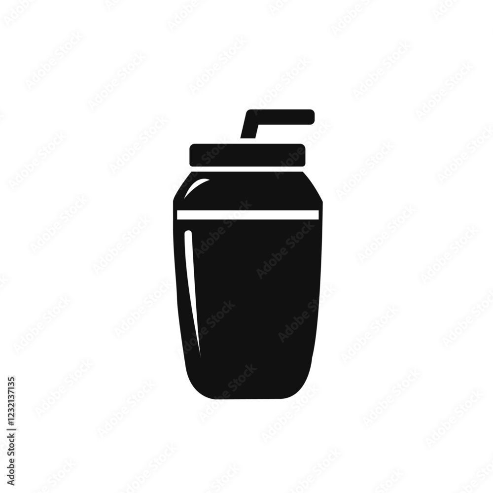 プロテインシェイカーのイラスト simple protein shaker design プロテインシェイカーのイラスト simple protein shaker design