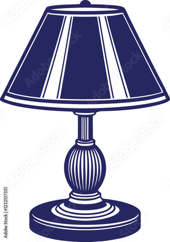 table lamp isolated