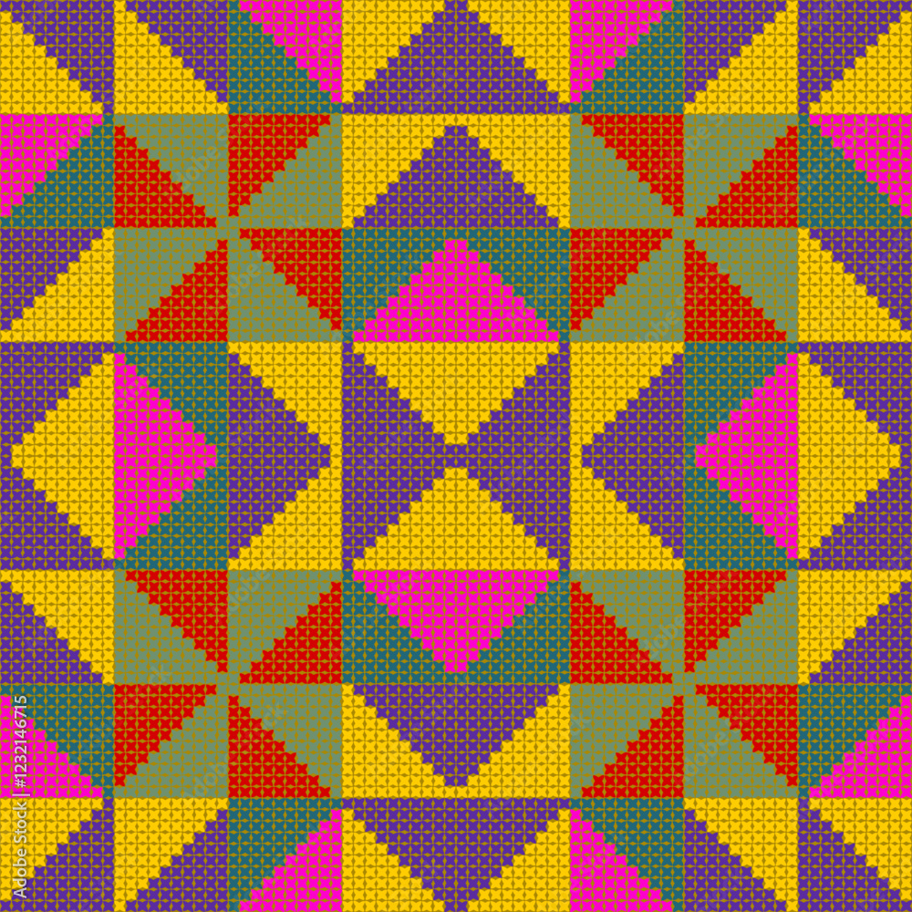 cross stitch ethnic embroidery abstract artwork seamless geometric pattern printed background fabric wallpaper hand drawn line colorful template
cross stitch ethnic embroidery abstract artwork seamless geometric pattern printed background fabric wallpaper hand drawn line colorful template
