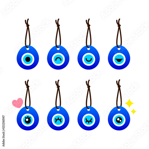 ナザールボンジュウ・表情バリエーション