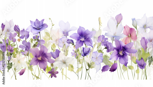 spring crocus flowers