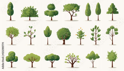 collection of trees