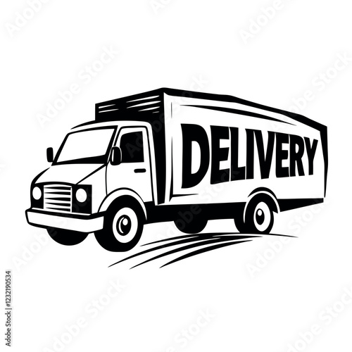 vector delivery truck