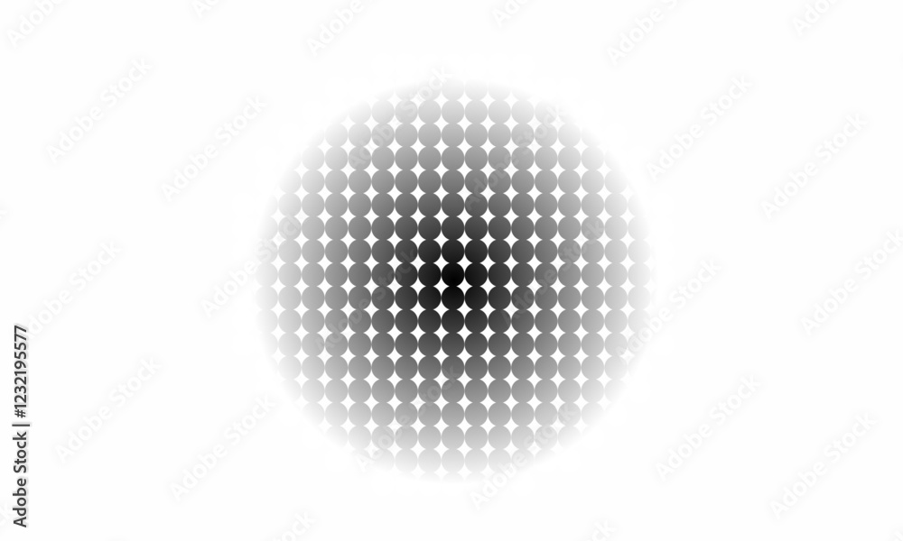 Abstract halftone circular dot pattern with a gradient effect. Perfect for backgrounds, digital designs, posters, banners, and modern graphic elements. High-quality vector. Abstract halftone circular dot pattern with a gradient effect. Perfect for backgrounds, digital designs, posters, banners, and modern graphic elements. High-quality vector.