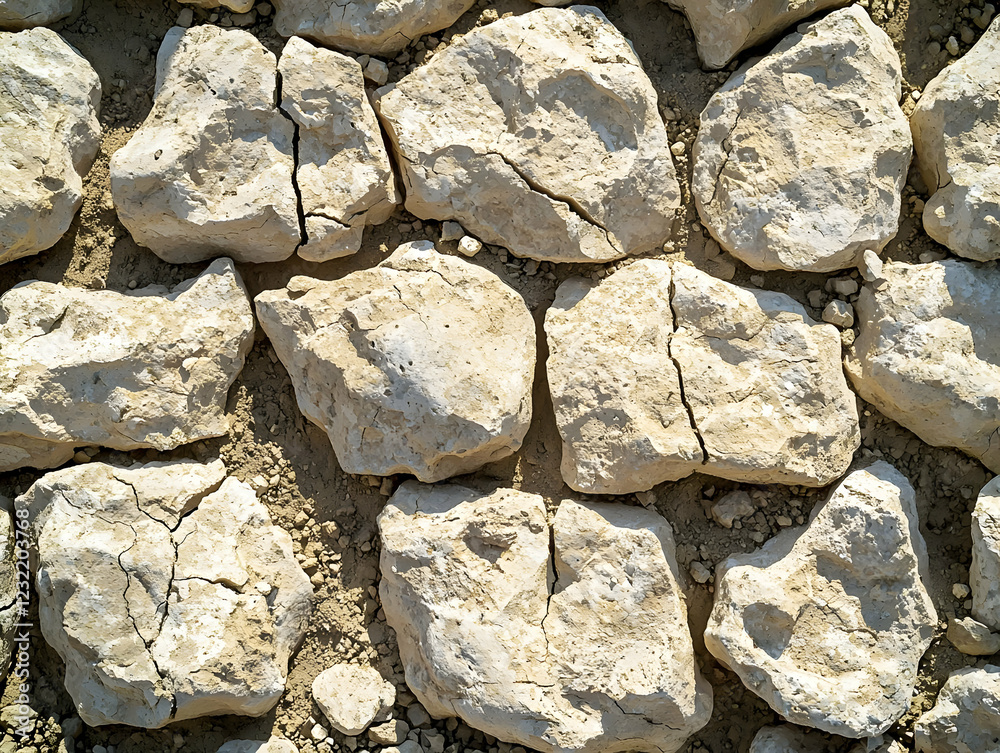 Desert stone path texture background Desert stone path texture background