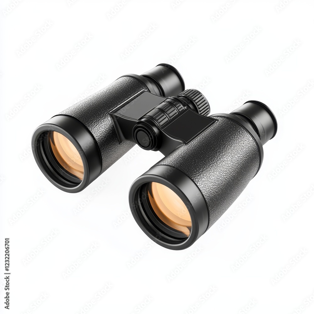 Black Binoculars with Enhanced Optics for Outdoor Viewing and Exploration Black Binoculars with Enhanced Optics for Outdoor Viewing and Exploration
