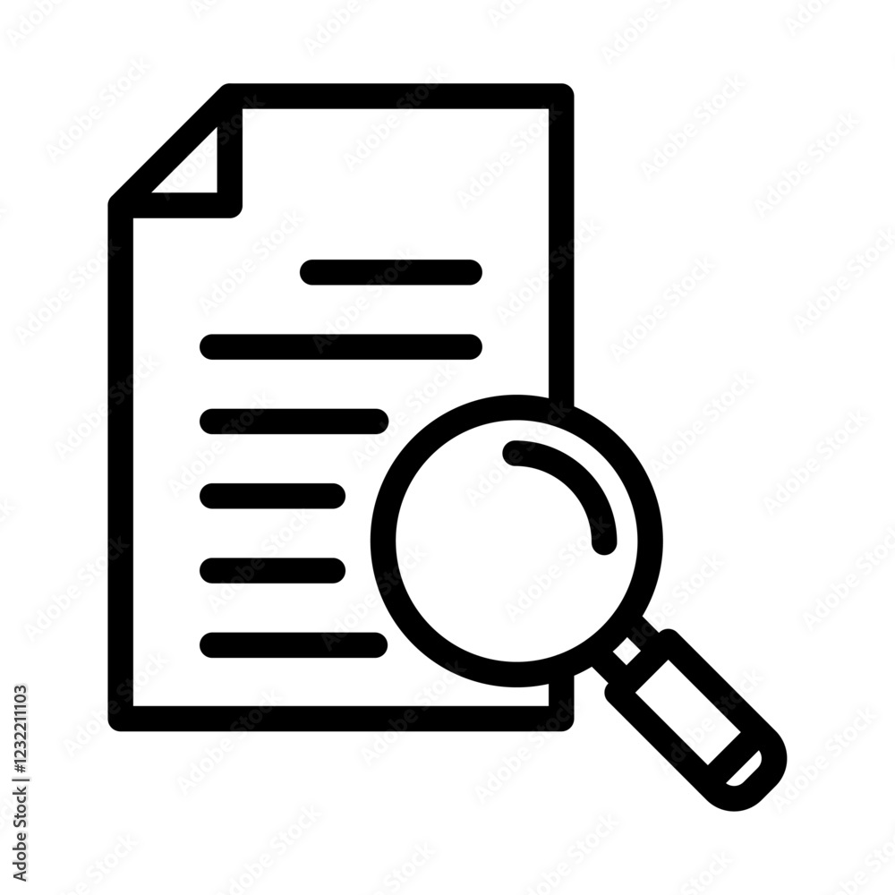 Case studies icon outline set sign Case studies icon outline set sign