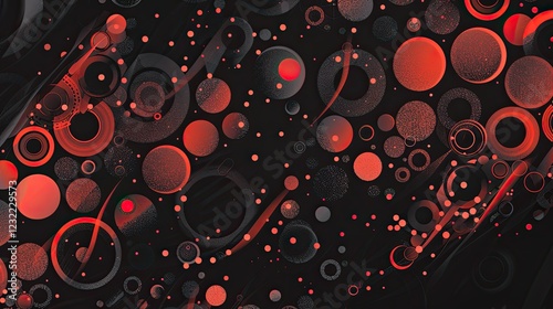 Abstract seamless pattern