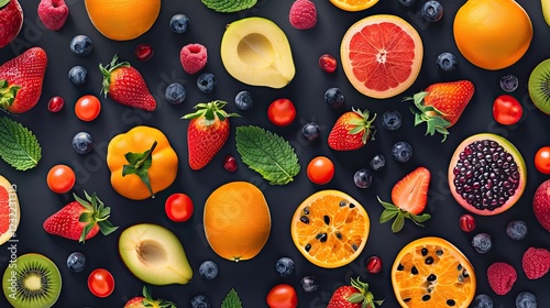 Abstract seamless pattern