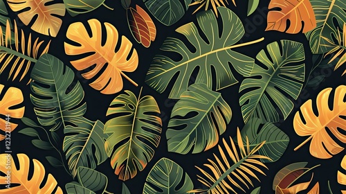 Abstract seamless pattern