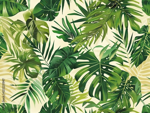 Abstract seamless pattern