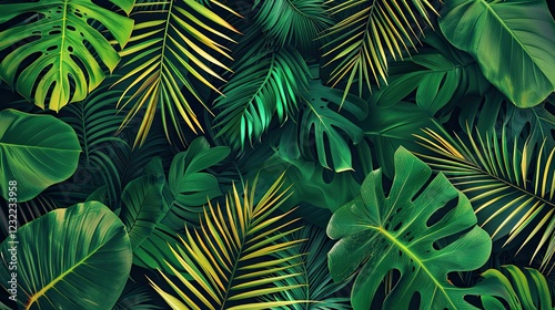 Abstract seamless pattern