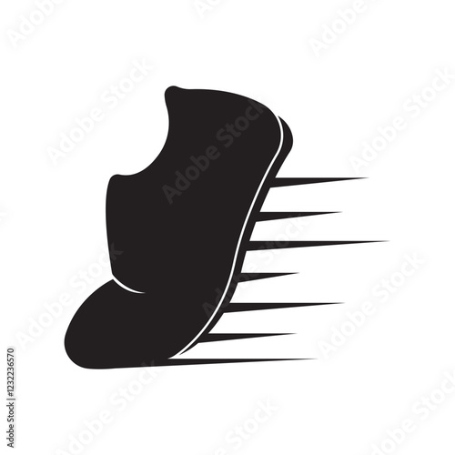 shoes logo icon, shoe sneaker logo vector template